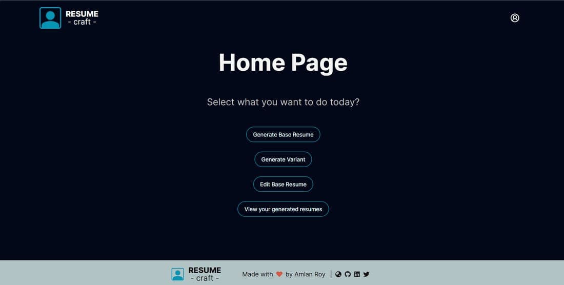 Resume Craft preview